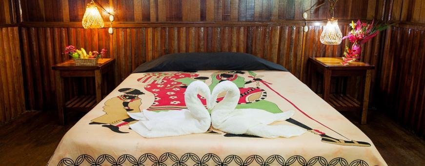 PE, Puerto Maldonado, Corto Maltes Lodge, slaapkamer