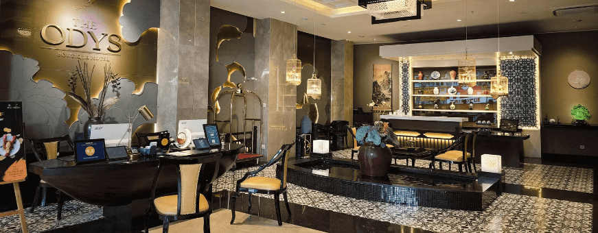 VN, HCMC, The Odys Boutique, lobby