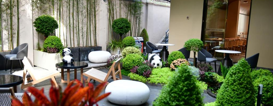 CN, Chengdu, Xishu Garden Inn, lounge