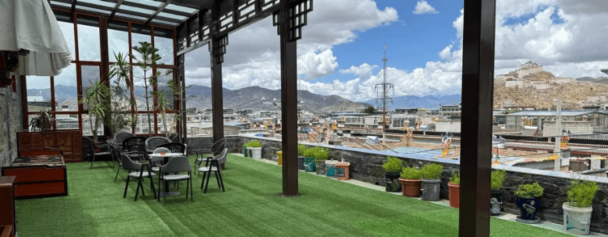 CN, Gyantse, Yutok, dakterras