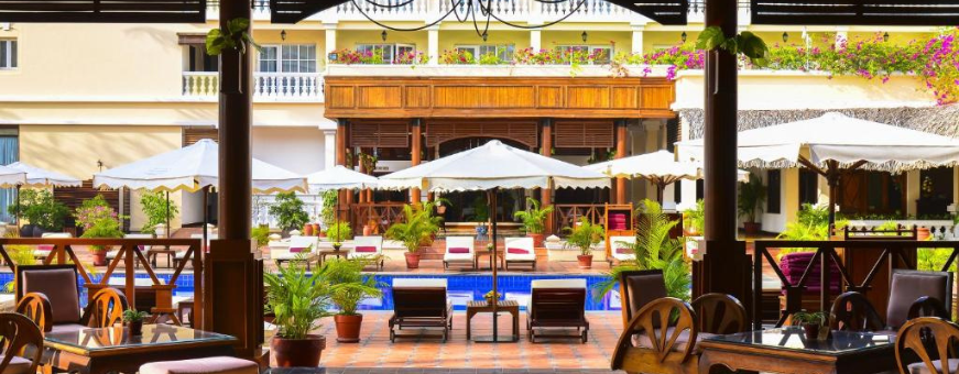 VN, Can Tho, Victoria, zwembad