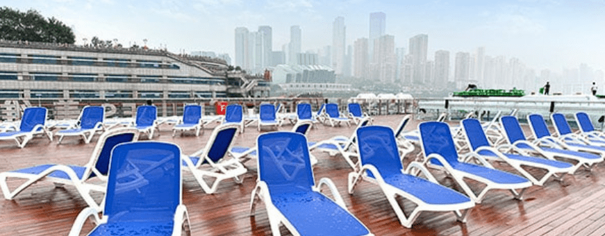 CN, Yangtze Victoria Cruise Nieuwe boten, deck