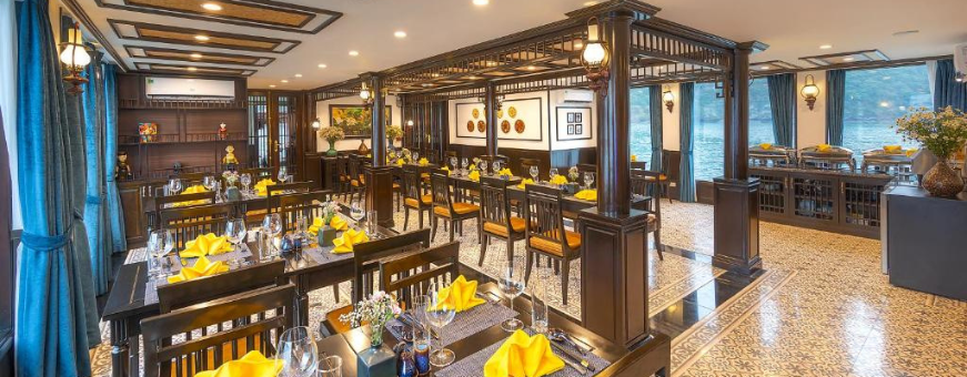 VN, Halong Bay, Sena Cruise, restaurant