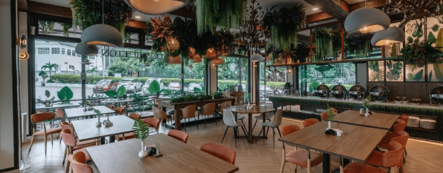 MY, Cameron Highlands, La Ferns, Restaurant