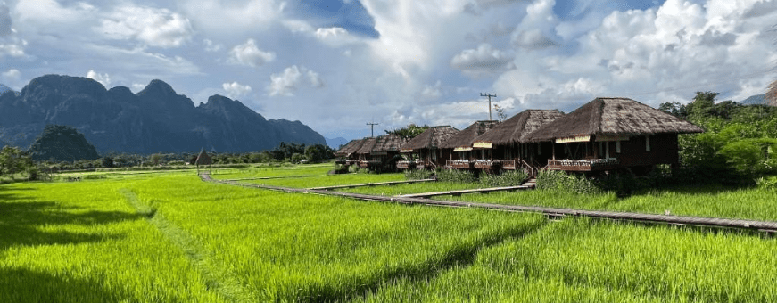 LA, Vang Vieng, ViengTara, hotel