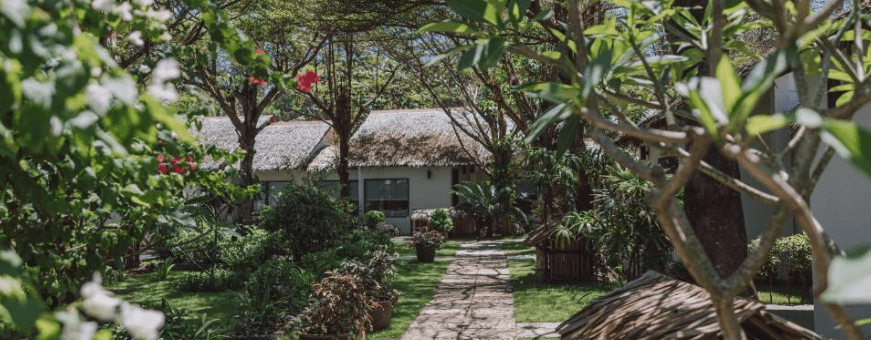 MY, Perhentian, Bubu Villa, Tuin