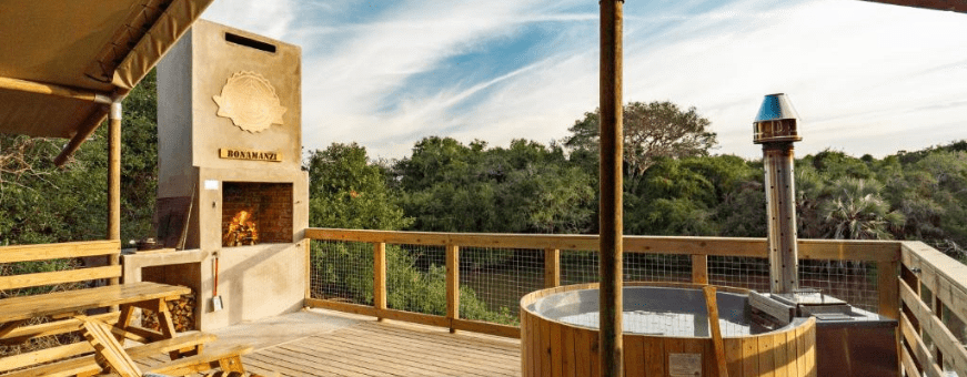 ZA, Hluhluwe, Africamps at Bonamanzi 