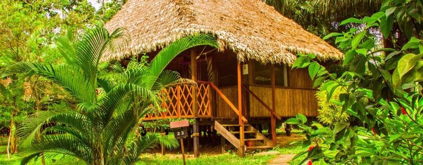 PE, Puerto Maldonado, Corto Maltes Lodge, bungalow