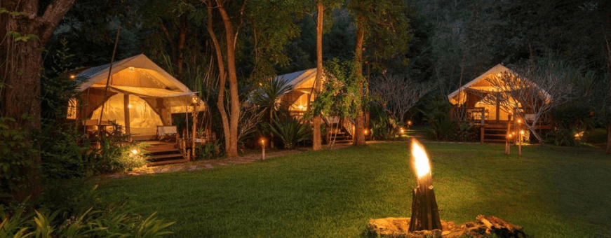 River Kwai, Hintok River Camp tenten