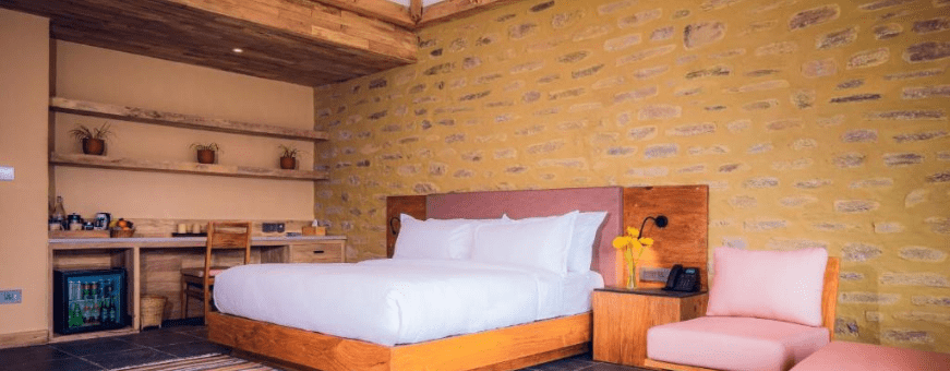 NP, Pokhara, Dorje's resort, deluxe room