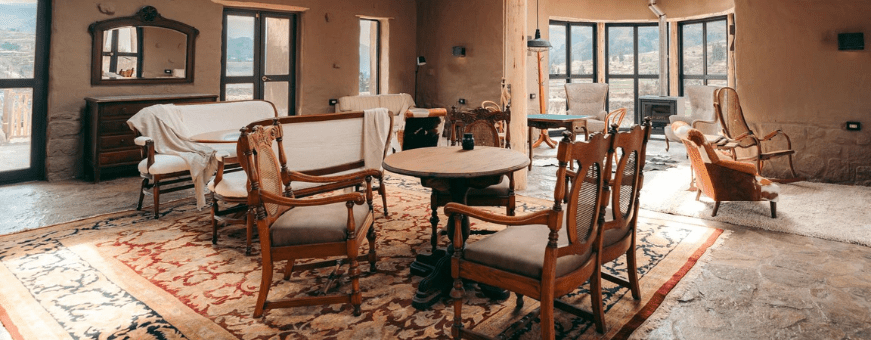 PE, Colca, Puqio Lodge - restaurant