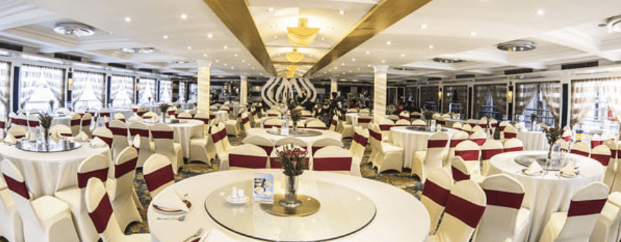 CN, Yantze Victoria cruises klassieke boten diner