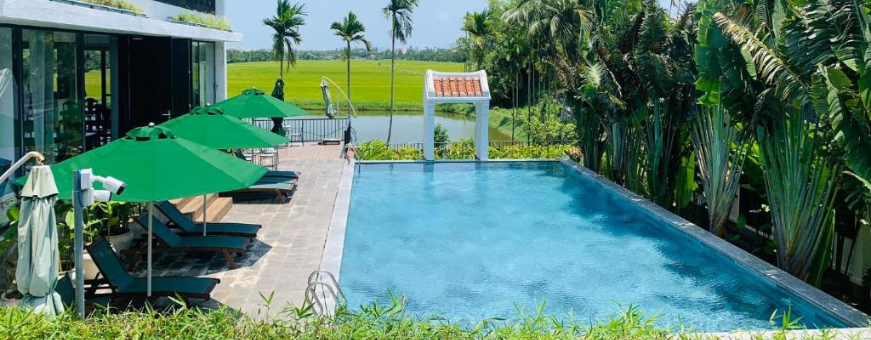 VN, Hoi An, Nghe Garden Resort, zwembad