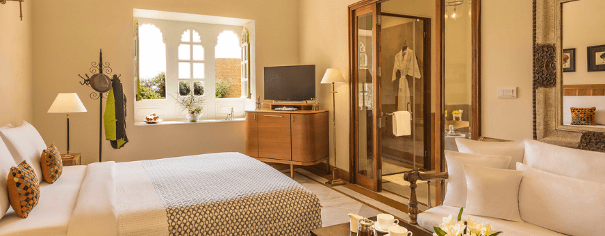 IN, Jaisalmer, Suryagarh, kamer