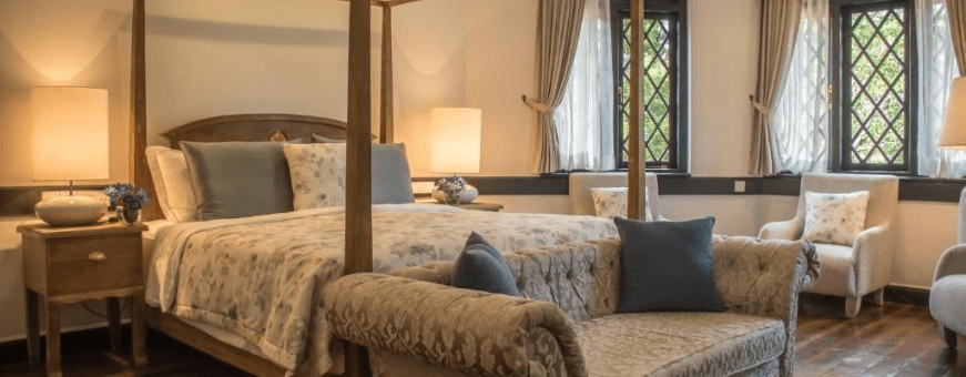 LK, Nuwara Eliya, Oliphant Boutique Villa, kamer