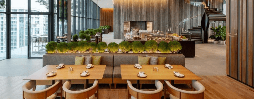 Kota Kinabalu, Hyatt Centric, Ontbijt