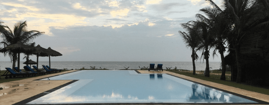 LK, Kalpitiya, Palagama Beach, Zwembad