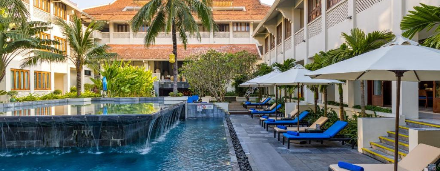 VN, Hoi An, Almanity, zwembad