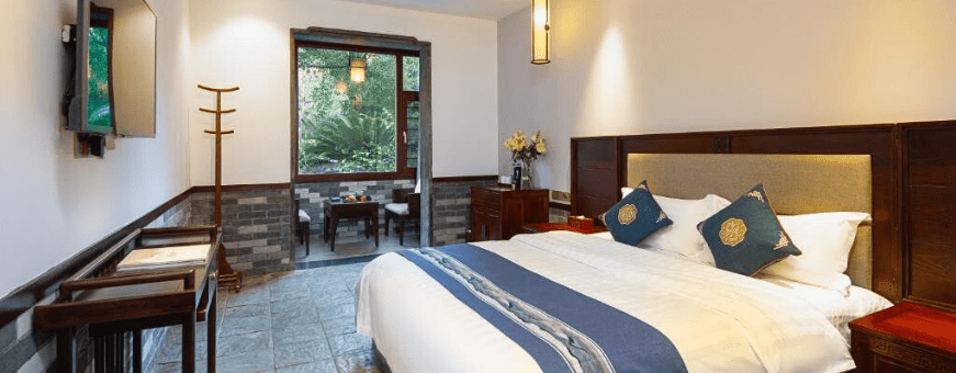 CN, Guilin, Aroma Tea House, kamer