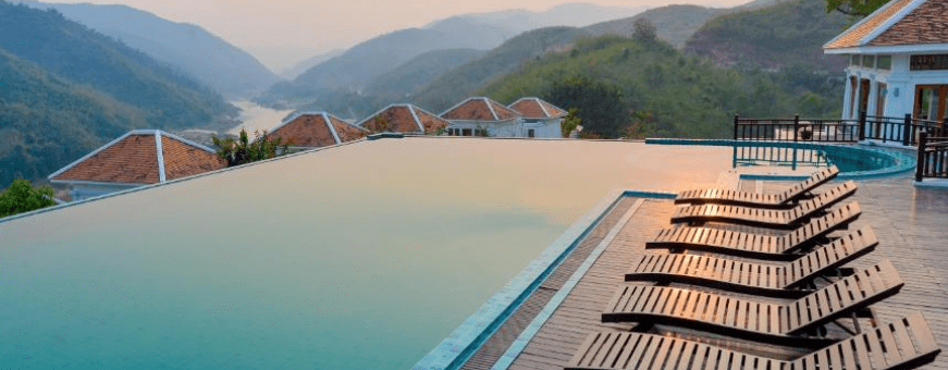 LA, Pakbeng, Le Grand, Zwembad