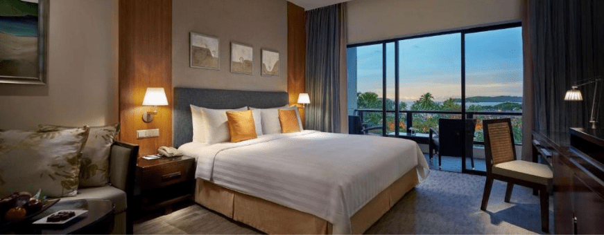 Kota Kinabalu, Shangri-La Tanjung Aru, Kamer