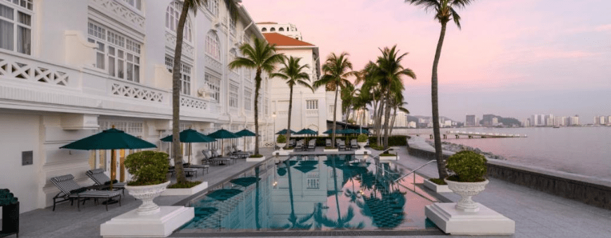 MY, Penang, Eastern & Oriental, Zwembad