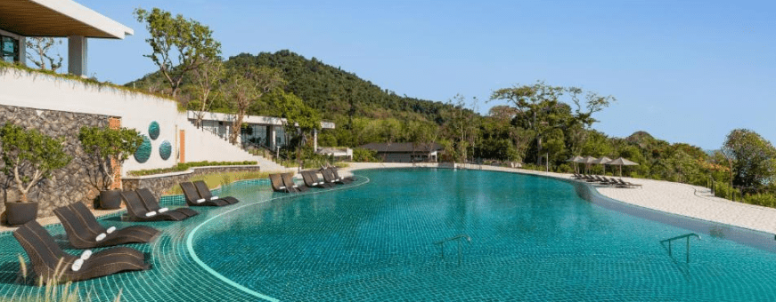 MY, Perhentian, Marriott Resort, Zwembad