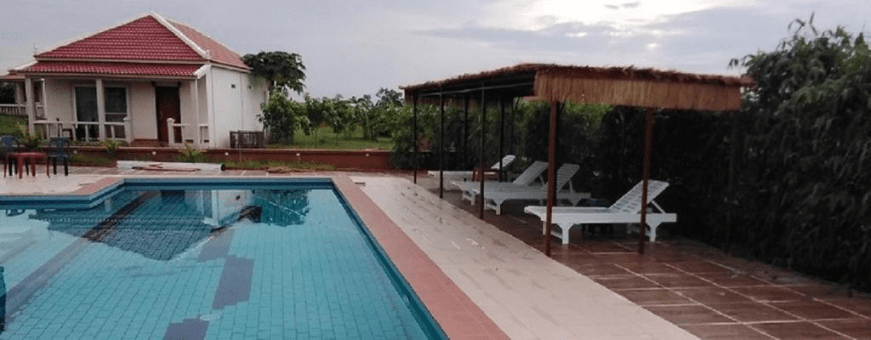 KH, Koh Ker, zwembad