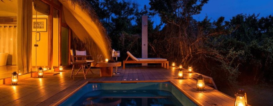 LK, Yala, Uga Chena Huts,, kamer 2