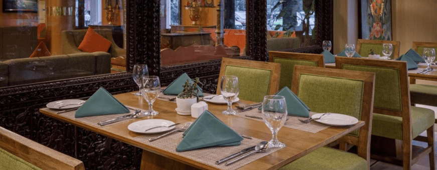 NP, Kathmandu, Hotel Tibet, restaurant