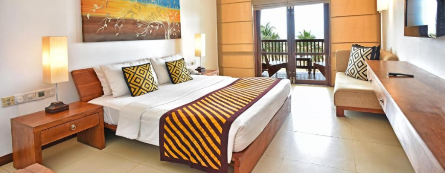 LK, Negombo, Goldi Sands, kamer