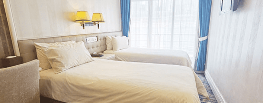 CN, Yantze Victoria cruises klassieke boten kamer