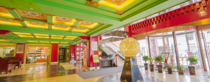 CN, Lhasa, Thangka lobby