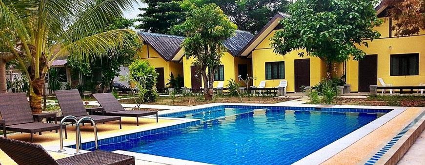TH, Mae Hong Son, Piya Guesthouse, zwembad