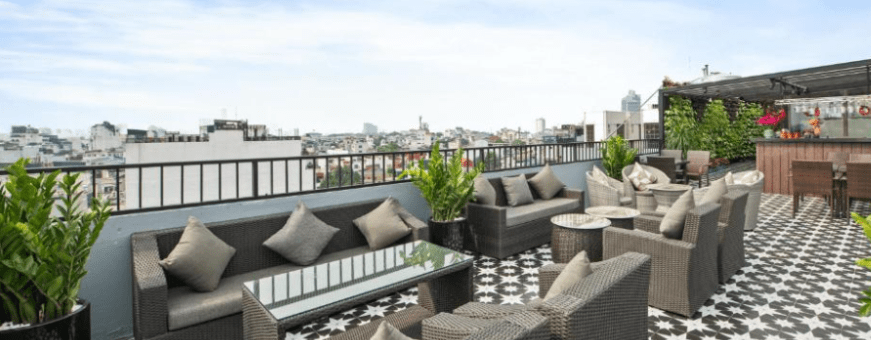 VN, Hanoi, Solare De Monte, dakterras