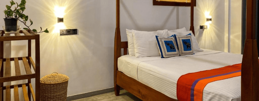 LK, Kandy, Hanthana House, kamer