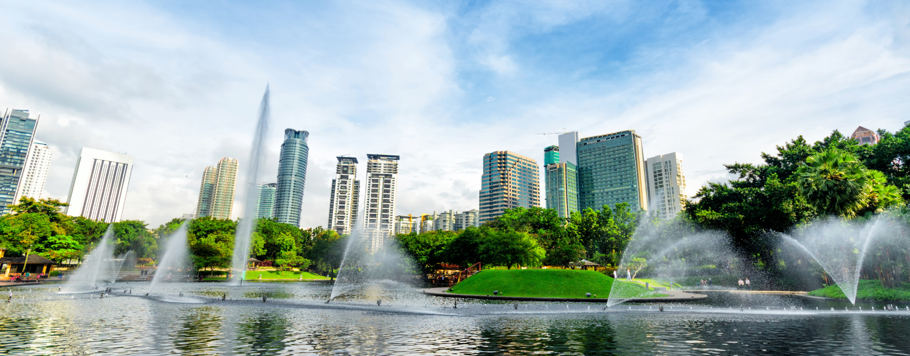 City Centre Park in Kuala Lumpur