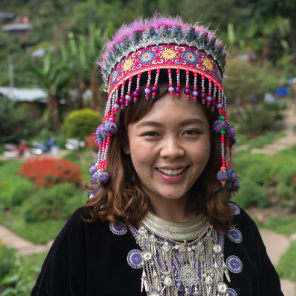 Thailand, Chiang Mai, Bergvolkeren