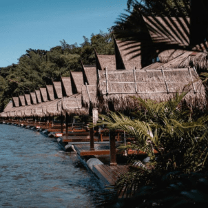The Floathouse, Kwai Rivier, Thailand