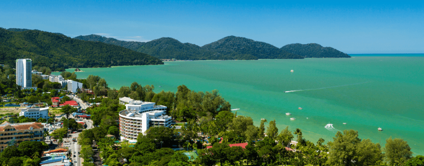 Batu Ferringhi op Penang