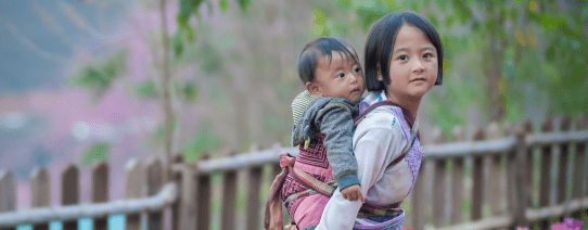 Lokale bevolking in Laos
