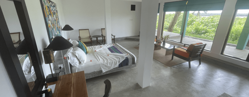 LK, Tangalle, Buckingham Place, kamer