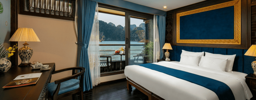 VN, Halong Bay, Nostalgia Cruise, kamer