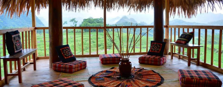 VN, Pu Luong, Valley Home, lobby