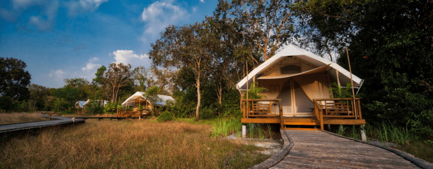 KH, Cardamom, Cardamom Tented Camp tenten