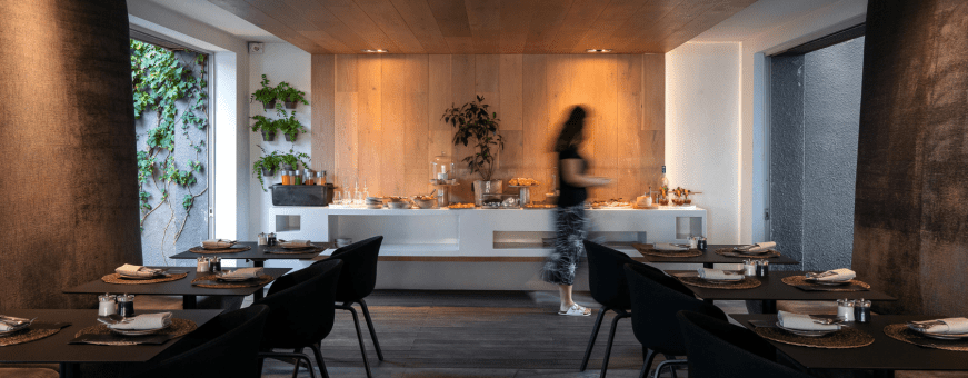 ZA, Camps Bay, POD hotel, ontbijt