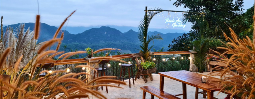 VN, Pu Luong, Eco Garden, uitzicht