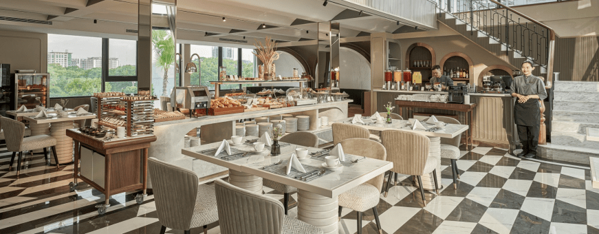 VN, HCMC, La Siesta Premium Saigon, restaurant