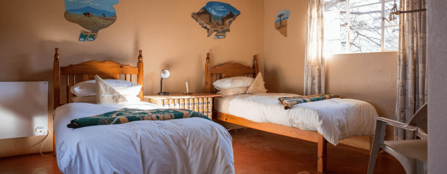 ZA, Lesotho, Malealea Lodge 