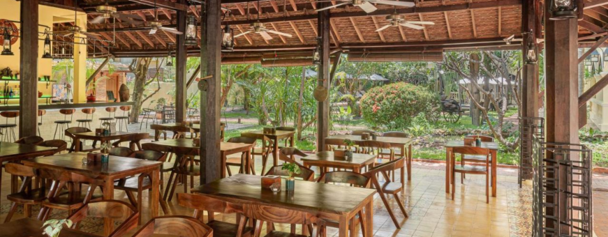 KH, Siem Reap, Pavillion D'Orient, restaurant
